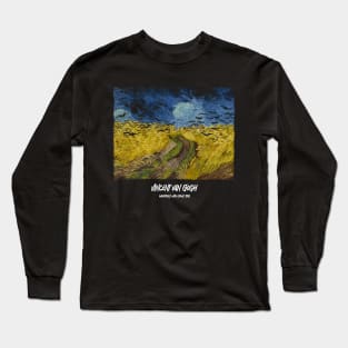 Vincent van Gogh Wheatfield with crows 1890 Long Sleeve T-Shirt